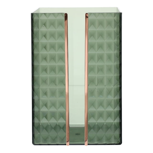 Miangastore Bathroom Storage Box with Lid Rectangular Plastic for Hotels 1Set