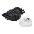 thumbnail image 4 of TopOne Ignition Distributor Cap Rotor Kit Brass Terminals Distributor Cap 8M0061335 Replaces Compatible for Mercury, 4 of 8