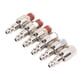 thumbnail image 2 of Accesorios para Mangueras de Aire Ticfox 6 Piezas Conectores de Acero Inoxidable NPT 1/4 Pulg.-18, 2 of 14