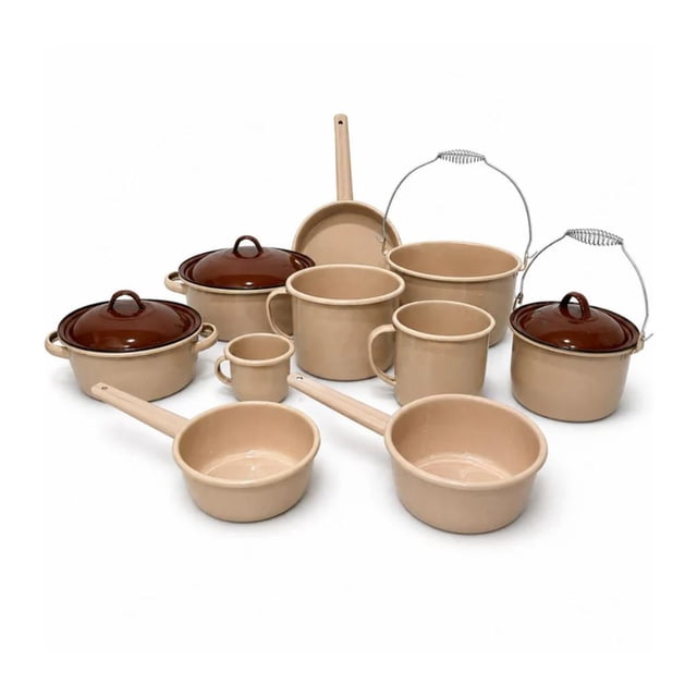 Batería de Cocina Prodesa Súper Clásica 13 Piezas Rosa