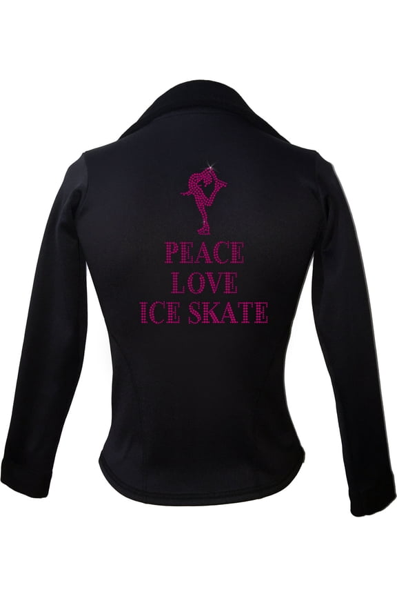 Kami-So Polartec Ice Skating Jacket - Peace Love Ice Skate