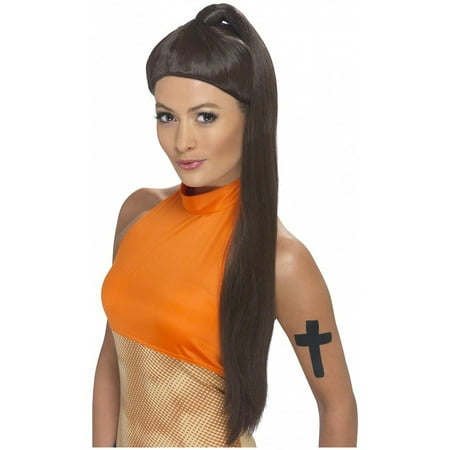 Spice Girl Wig Adult Costume Accessory Sporty Spice