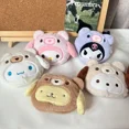 thumbnail image 1 of LLavero de felpa de Anime Sanrio Kuromi, cartera con melodía Cinnamoroll, monedero, organizador de auriculares, bolso colgante, llavero, regalos para niñas, 1 of 5