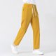 thumbnail image 3 of Pantalones deportivos elásticos holgados de seda helada para hombre - Poliéster, pierna recta, cordón, jogging informal, 3 of 6