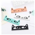 thumbnail image 2 of 15cm /5.91inch Cute Cat Wooden Ruler Cartoon Measuring Straight Ruler Tool for School Office Promotional Gift Stationery -Yx, 2 of 4