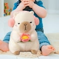 thumbnail image 1 of Lindo animal de peluche, juguete para dormir, juguete suave decorativo para el hogar para niños, niñas, adolescentes, regalos de cumpleaños para niños Blanco 25cm, 1 of 10