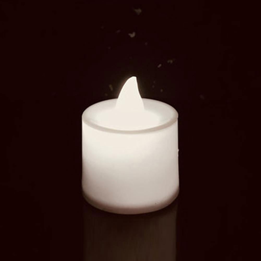 Rechargeable Tea Light Moving Flicker Flameless Led with Timer Candles B7K NEW M2F9