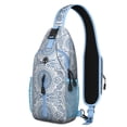 thumbnail image 1 of Nordic Geometric Sling Bag, Minimalist Sketch Style Crossbody Daypack for Daily Commute and Short Trips, 1 of 4