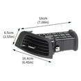 thumbnail image 4 of 2x Center Dashboard A/C Air Vent For Kia Forte Cerato Koup 2010-2013 LH+RH, 4 of 13