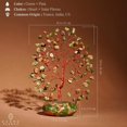 thumbnail image 3 of Escultura KARMAPLEDGE Unakite - Árbol de cristal (16 cm), 3 of 8