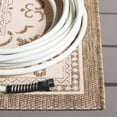 thumbnail image 5 of Safavieh Courtyard Eva Oriental Indoor/Outdoor Area Rug, Natural/Brown, 2' x 3'7", 5 of 14