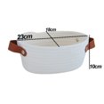 thumbnail image 2 of Cesta de almacenamiento simple caja de almacenamiento para el hogar, 2 of 5