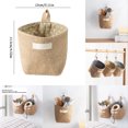 thumbnail image 5 of Home Textile Storage Hanging Organizer for Wall Door Closet Decorative Storage Bag -Purpose Wall Hanging for Home and Kitchen, 5.11×4.52 inch, ColorC, 5 of 5