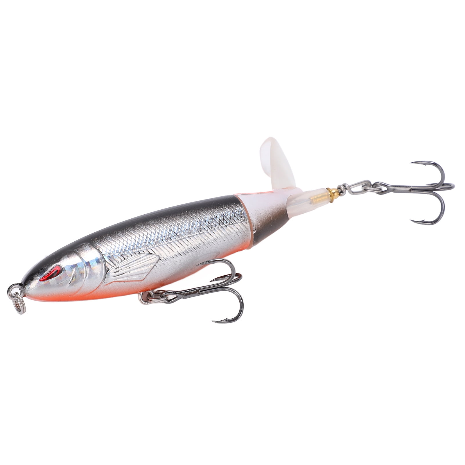 Fishing Lures Hard Bait, Streamlined Attractive Lifelike 360° Rotation
