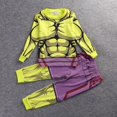 thumbnail image 1 of Bebé niño abrigo sudadera superhéroe Capitán América suéter dibujos animados Top cremallera Sudadera con capucha ropa para niños niño Sleepwear4T Gao Jinjia LED, 1 of 2