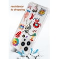 thumbnail image 4 of Popular Culture Elements Collage Clear Case for iPhone 14 Pro Max,Aesthetic Art Design Case for Men Women,Unique Soft Transparent TPU Bumper Case Cover, 4 of 5