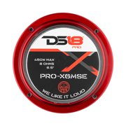 DS18 PRO-X6MSE 6.5 500W Max 8-Ohms Sealed Back Midrange Car Audio Loudspeaker