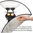 thumbnail image 2 of GZHJMY Halloween Cartoon Cat Christmas Tree Mat, Round Christmas Tree Stand Mat Decoration for Holiday Party Home Christmas Day Ornaments Floor Door, 28.3", 2 of 6