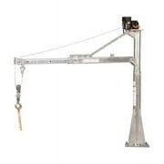 Vestil Manufacturing WTJ-E-15-3-DC-GAL 66 in. DC Powered Boom Adjust Jib Crane - Galavinized, 1500 lbs