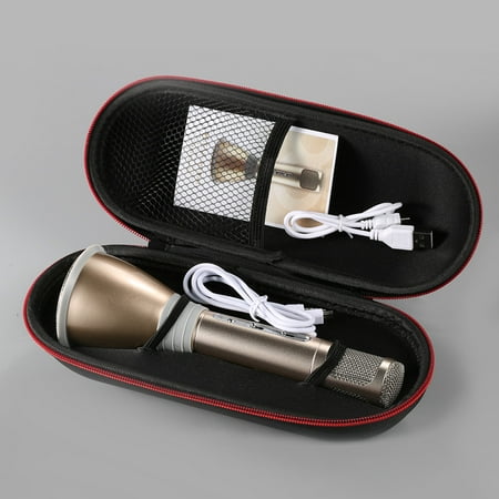 Professional K068 Wireless Metal HandHeld Microphone+Speaker Karaoke Necessary Products Best Gifts