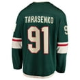 thumbnail image 3 of Men's Fanatics Vladimir Tarasenko Green Minnesota Wild Home Breakaway Jersey, 3 of 3