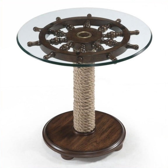 Magnussen Beaufort Accent Table in Dark Oak