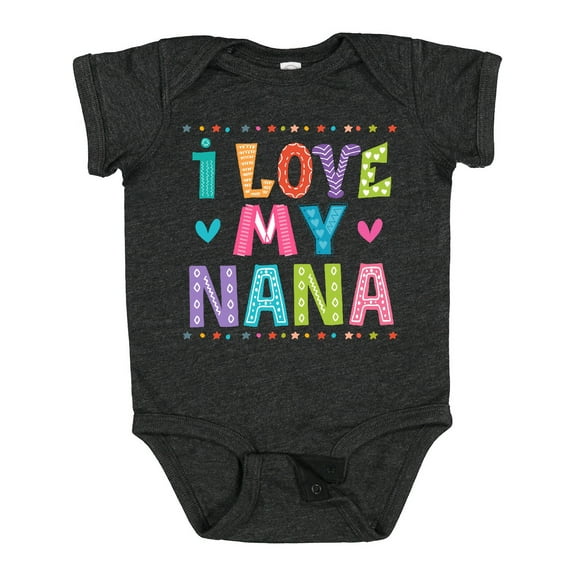 Inktastic I Love My Nana Grandkids Girls Baby Bodysuit