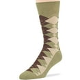 thumbnail image 6 of 7BIGSTARS KINGDOM Men Bamboo Patterned Dress Sock - 4 Pack - Argyle, Geometric -Breathable Casual Crew Fashion Seamless Khaki Assortment - Sock Size 10-13 Shoe 9-12 L, 6 of 9