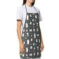 thumbnail image 4 of Easygdp Lovely Penguin Apron Waterdrop Resistant with 2 Pockets,Oil Resistant Cooking Kitchen Chef Apron for Women Men, 4 of 7