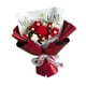 thumbnail image 5 of Bouquet de flor de punto Bouquet Decoración de la mesa de flores de punto tejido a mano Regalo del Día Artificial de la Madre de su hija para el día Rojo, 5 of 8
