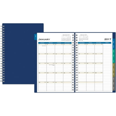 Blue Sky Journey 5" x 8" Weekly/Monthly Planner, 2017