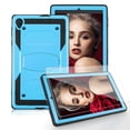 thumbnail image 1 of Mignova for Alcatel Joy Tab 2 Case,Shock-Resistant Drop-Proof and Shock-Resistant Rugged case(with Stand), for Alcatel Joy Tab 2/TCL Tab 8 Inch+Tempered Glass Screen Protector (Blue, 1 Pack), 1 of 6