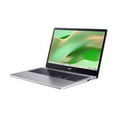 thumbnail image 3 of Acer Chromebook 315 CB315-5HT-C66N 15.6" Touchscreen Chromebook - Full HD - 1920 x 1080 - Intel N100 Quad-core (4 Core) - 8 GB Total RAM - 64 GB Flash Memory - Silver, 3 of 5