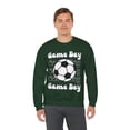 thumbnail image 5 of Womens Adult Soccer Game Day Crewneck Sweatshirt, Soccer Mom Game Day Top, 5 of 7