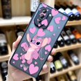 thumbnail image 5 of Matte Case for Huawei NOVA Y70 10 9 8SE 8 7SE 7I 7 6 5I 4 3I 4G 5G Case Funda Coque Capa Shell Cover Lilo & Stitch Cartoon Anime, 5 of 5