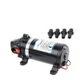 thumbnail image 2 of 12v 24v Dc 126w 9.5m 160psi 11bar Portable Miniature Electric High Pressure Diaphragm Pump Household Water Pumps ,Operates Quietly, 2 of 5