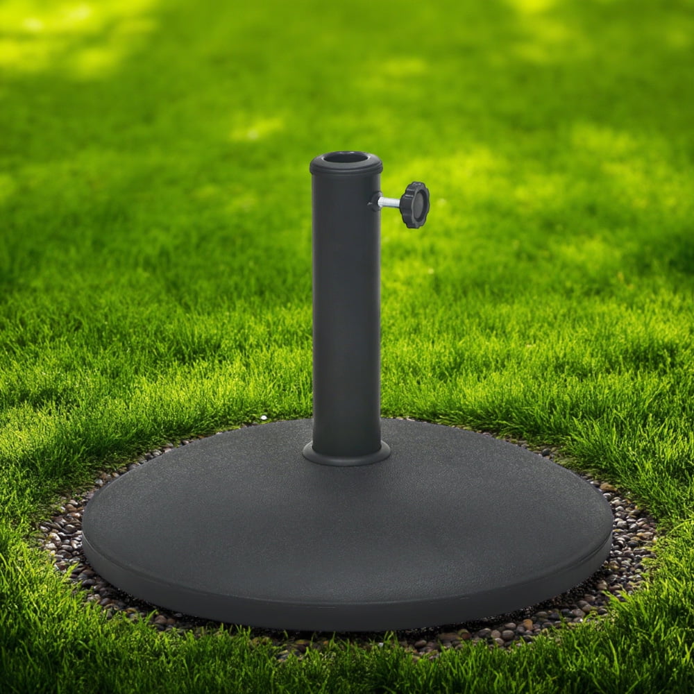 Abble 33 lbs. Patio Umbrella Base in Black, Sleek Design to Match Basic and Stylish Market Umbrellas