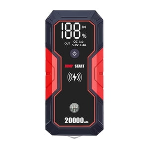 FlyFlise Portable Car Jump Starter 8000mAh 12V Car Battery Starter(up to 5.0L Gas,