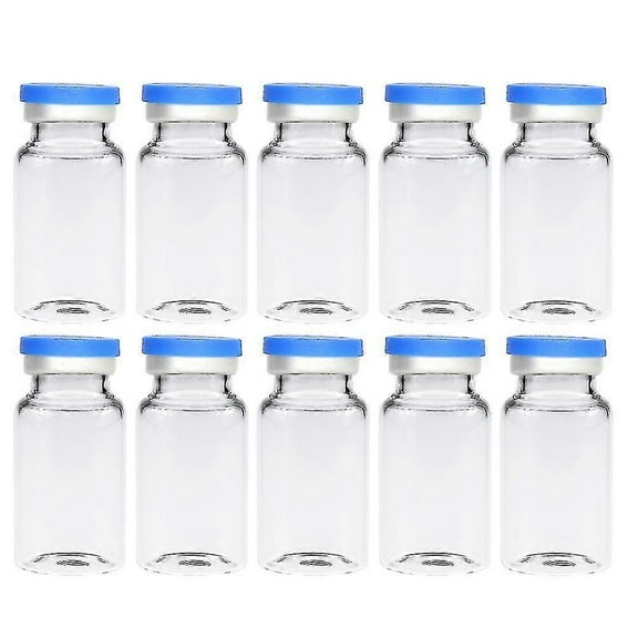 20pcs Clear Vials Durable 10ml Headspace Vials Glass Bottles For Cosmetic Science better one
