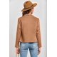 thumbnail image 2 of Abrigo PRETTYGARDEN 2025 de ante sintético camel con frente abierto S, 2 of 9