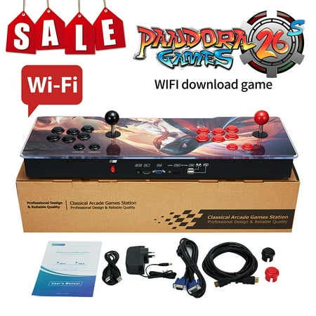 DODOING Pandora 12th Generation, 2D / 3D Video Game, Two-player Game, 10000 Home Game with Advanced CPU Full HD HDMI/VGA/USB/ PS4