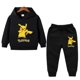thumbnail image 3 of Conjuntos de ropa para niños, sudaderas con capucha y pantalones de dibujos animados de Pokémon, conjunto informal de 2 piezas para niños de 1 a 8 años, traje de Patrulla Canina, 3 of 5