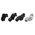 thumbnail image 3 of Motorcycle Master Cylinder Brake Lever Mirror Mount Clamp Rear View Mirror Holder Adapter for 22mm Handlebar 10mm Thread, 3 of 3