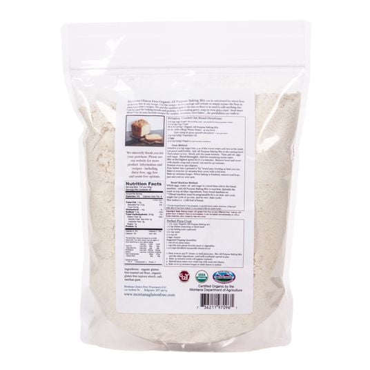 Montana Gluten Free Baking Mix, All Purpose, GF, Organic-3 lb