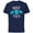Navy, variant on Disney PIXAR Monsters Inc. Sulley Mad Flex - Short Sleeve Cotton T-Shirt for Adults - Customized-Natural