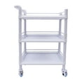 thumbnail image 4 of Miumaeov 3 Tier Medical Trolley Dental Lab Salon Mobile Rolling Cart High Quality ABS, 4 of 9