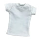thumbnail image 1 of Camiseta de moda a escala 1/12, ropa para muñecas, para figuras femeninas de 12 pulgadas, para vestir el cuerpo. Blanco, 1 of 9
