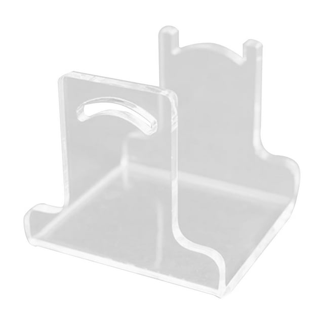 CHENMEI Fishing Reel Display Stand Fishing Tackle Holder Transparent Anti Scratch Fishing Reel Wheel Rack for Reel Decoration