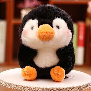 Peluche Panda conejo hámster pingüino peluche juguete simulación Animal suave muñeca cerdo tamaño pequeño para niños zhangyuxiang LED