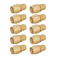 thumbnail image 1 of RF Coaxial Cable Adapter, Wide Frequency Band 10Pcs SMA J To RPSMA K RF Coaxial Connector For GPS Systems For Radio Transmitters ANGGREK HC1021, 1 of 8